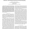 Throughput-Optimal Half-Duplex Cooperative Scheme with Partial Decode-Forward Relaying