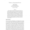 Tilings as a programming exercise