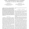 Time-and-Frequency-Hopping Optical Orthogonal Codes with Hierarchical Cross-Correlation Constraints for Service Differentiation