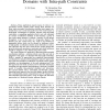 Time-extended multi-robot coordination for domains with intra-path constraints