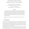 Time Scaling of Chaotic Systems: Application to Secure Communications