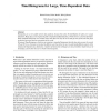 TimeHistograms for Large, Time-Dependent Data