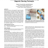 TMotion: Embedded 3D Mobile Input using Magnetic Sensing Technique