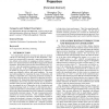 Topic hierarchy generation via linear discriminant projection
