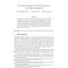 Topological properties of sand automata as cellular automata