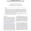 Topological Structures in Two-Parameter-Dependent 2D Vector Fields