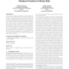 Topology guaranteeing manifold reconstruction using distance function to noisy data
