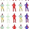 Topology matching for 3D video compression