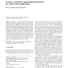 Toward a cooperative programming framework for context-aware applications