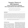 Toward a Theory of IOIS Variance: A New Framework for Studying Inter-organisational Information Systems