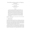 Toward discourse representation via pregroup grammars