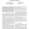 Toward Interactive Reaching in Static Environments for Humanoid Robots