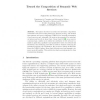 Toward the Composition of Semantic Web Services