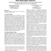 Towards a definition of robustness for market-style open multi-agent systems