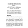 Towards a Local Separation Performances Estimator Using Common ICA Contrast Functions?