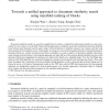 Towards a unified approach to document similarity search using manifold-ranking of blocks