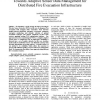 Towards Adaptive Sensor Data Management for Distributed Fire Evacuation Infrastructure