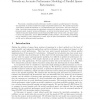 Towards an accurate performance modeling of parallel sparse factorization