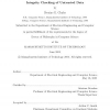 Towards Constant Bandwidth Overhead Integrity Checking of Untrusted Data