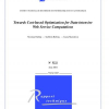 Towards Cost-based Optimization for Data-intensive Web Service Computations