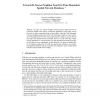 Towards K-Nearest Neighbor Search in Time-Dependent Spatial Network Databases