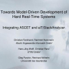 Towards Model-Driven Development of Hard Real-Time Systems