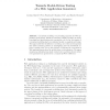 Towards Model-Driven Testing of a Web Application Generator
