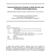 Towards Reference Passing in Web Service and Workflow-Based Applications