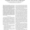 Towards Semantics Driven Generation of Executable Web Services Compositions