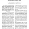 Towards Soft Real-Time Applications on Enterprise Desktop Grids