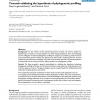 Towards validating the hypothesis of phylogenetic profiling