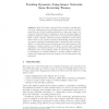 Tracking Dynamics Using Sensor Networks: Some Recurring Themes