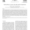 Traffic splitting in a network: split traffic models and applications