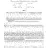 Trajectory based forwarding and its applications