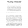 Transfer Learning in Reinforcement Learning Problems Through Partial Policy Recycling