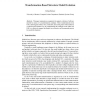 Transformation-Based Structure Model Evolution