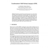 Transformation of ARIS Markup Language to EPML