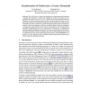 Transformation of Models in(to) a Generic Metamodel