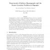 Transversals of subtree hypergraphs and the source location problem in digraphs