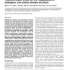 TreeDomViewer: a tool for the visualization of phylogeny and protein domain structure