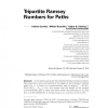Tripartite Ramsey numbers for paths