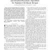Triple Patterning Lithography Aware Optimization and Detailed Placement Algorithms for Standard Cell-Based Designs