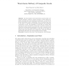 Trust-Aware Delivery of Composite Goods