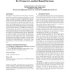 Trust no one: a decentralized matching service for privacy in location based services