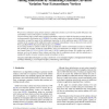 Tuning Subdivision by Minimising Gaussian Curvature Variation Near Extraordinary Vertices