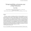 Turing instabilities and patterns near a Hopf bifurcation