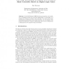 Two-Step Incremental Evolution of a Prosthetic Hand Controller Based on Digital Logic Gates