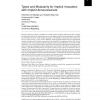 Types and modularity for implicit invocation with implicit announcement