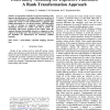 Uncertainty Modeling for Expensive Functions: A Rank Transformation Approach