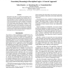 Uncertainty Reasoning in Description Logics: A Generic Approach